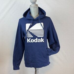 Kodak Hoodie Port & Company Pullover Retro Logo Film Photographer Sweatshirt
